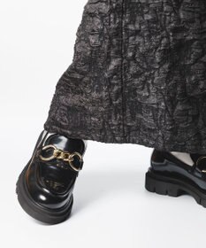 BONTRE 【LucaGrossi/ルカグロッシ】厚底チェーンローファー/H501M-UA