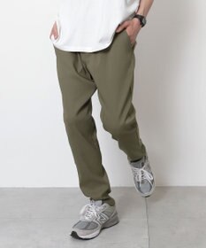 WEGO 【接触冷感/吸水速乾/ストレッチ/ウエスト紐/らくらくのびる/MLサイズ展開】カルゼレギンスアンクルパンツ