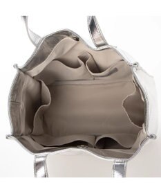 UNBILLION カシュカシュ cachecache / ソフトメタリックショッパートートS