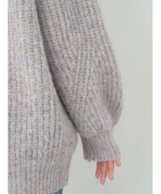 earth music&ecology フワフワＭＩＸヤーンカーディガン