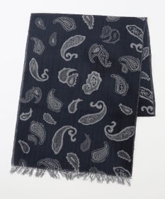 JOSEPH ABBOUD 【イタリア製】ペイズリージャガード ストール