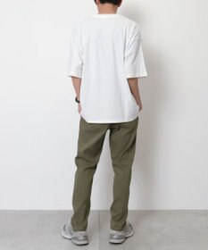 WEGO 【接触冷感/吸水速乾/ストレッチ/ウエスト紐/らくらくのびる/MLサイズ展開】カルゼレギンスアンクルパンツ