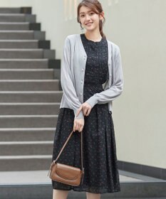 Tiaclasse L 【新色追加】フレアスリーブワンピース