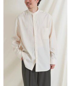 CRAFT STANDARD BOUTIQUE Ｔ／Ｒバンドカラーシャツ