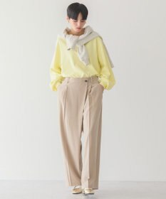 AMERICAN HOLIC イージーケアラップ風パンツ