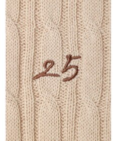 Green Parks ケーブル半袖ニット