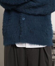 WEGO 【ユニセックス着用ITEM】フェザーニットボタンシャツ