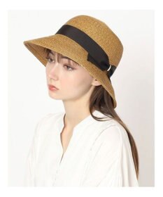 MOONBAT FURLA(フルラ) ペーパーブレードリボン巻きダウンハット サイズ調整可