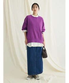 CRAFT STANDARD BOUTIQUE とてもちクルーネックニットプルオーバー