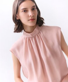 BEIGE， SERAPHIN / ライトシアー ハイネックブラウス