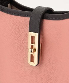 LA BAGAGERIE スクエアレザーミニショルダーバッグ