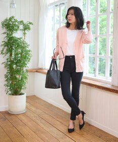 WEGO 【WEB限定/2025年秋冬新作//洗濯OK/毛玉レス/MLXLサイズ展開/オフィス/カジュアル】ベーシックニットカーディガン