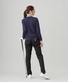 23区GOLF 【WOMEN】【吸水速乾/UVカット】スポーティ モックネックシャツ