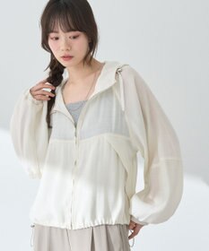 earth music&ecology シアージップパーカー