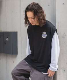 WEGO アンサンブルスウェットベストロンT