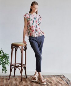 TOCCA 【洗える】SCALLOP DENIM パンツ