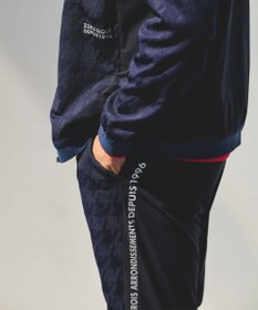 23区GOLF 【MEN】【UVカット】千鳥ジャカードニットブルゾン