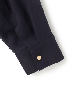 BEIGE， 【洗える】BERNARD / リネンノーカラーラップブルゾン