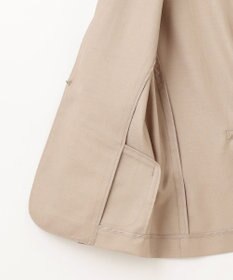 J.PRESS LADIES 【セットアップ対応・洗える・UVケア・速乾】 OXIJEWELストレッチ ノーカラー ジャケット