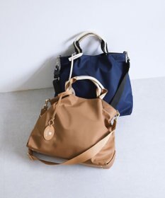 TOPKAPI 【TREASURE TOPKAPI】ストライプハンドル ナイロン 2way トートバッグ A4対応