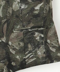 JOSEPH ABBOUD 【イタリア素材/軽量/ストレッチ】バックプリントジャージーベスト