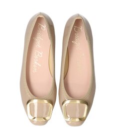 Bridget Birkin 【Bridget Birkin】バックルアクセントレインパンプス