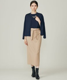 自由区 【アンサンブル対応】アセテートコットンプルオーバー ニット