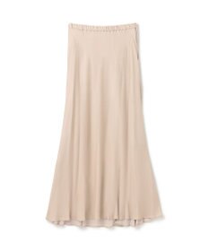 GRACE CONTINENTAL キュプラサテンフレアスカート