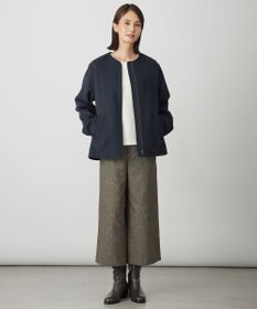 J.PRESS LADIES S ラメツイード クロップド パンツ