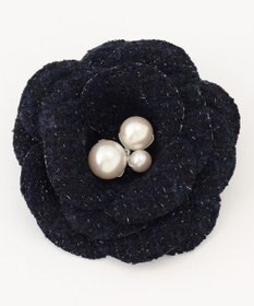 組曲 ツイードパールコサージュ