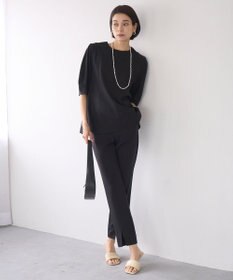 UNFILO リネンレーヨン フォルムブラウス