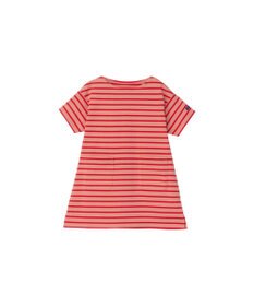 HELLY HANSEN 【キッズ・速乾・UVカット・抗菌防臭・記名ラベル付】ショートスリーブHHリフトマリンボーダーワンピース