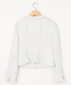 組曲 S 【KUMIKYOKU NAVY】ラメループモールツイード ジャケット