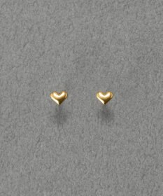 Phoebe 【金属アレルギー対応】タイニーハートピアス　ゴールド/サージカルステンレス