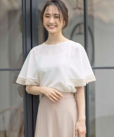 ANY SIS S 【洗える】フレアスリーブ ブラウス