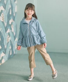 組曲 KIDS 【150-160㎝】スカラップポケット７分丈 パンツ