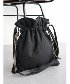 CRAFT STANDARD BOUTIQUE ボンディングパフ巾着ショルダーバッグ