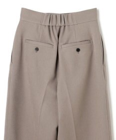 uncrave プルーフウールライクツイル ワイドパンツ