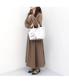 UNBILLION カシュカシュ cachecache / ソフトメタリックショッパートートS