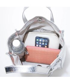 UNBILLION カシュカシュ cachecache / ソフトメタリックショッパートートS