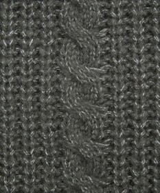 Green Parks 衿付きケーブルｚｉｐカーディガン