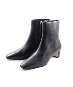 APOM イタリアンカーフ サイドジップアンクルブーツ 45