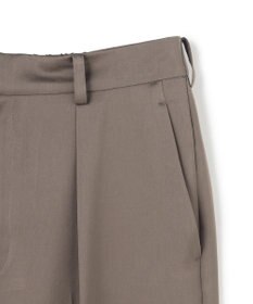 uncrave ライトダブルサテン ワイドパンツ