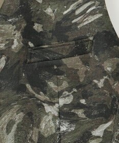 JOSEPH ABBOUD 【イタリア素材/軽量/ストレッチ】バックプリントジャージーベスト