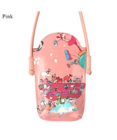 tsumori chisato CARRY バルーンに乗って ポシェット ショルダー スマホケース  【アニマルプリント＆刺繍】