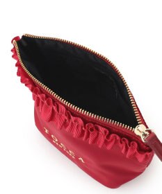 TOCCA 【撥水】FRILL GARLAND NYLON POUCH ポーチ