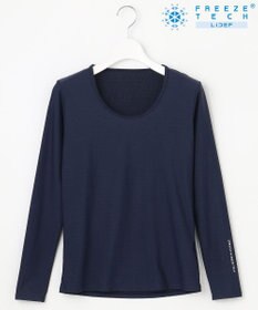 23区GOLF 氷撃シリーズ【冷感】【WOMEN】クルーネック インナー ネイビー系