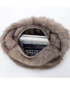 UNBILLION カシュカシュ cachechche / ワンハンドルエコファーシンプルトート