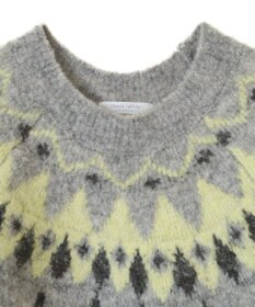 Green Parks 求心柄ニットプルオーバー