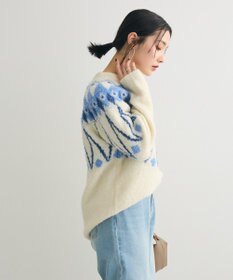 Green Parks 求心柄ニットプルオーバー